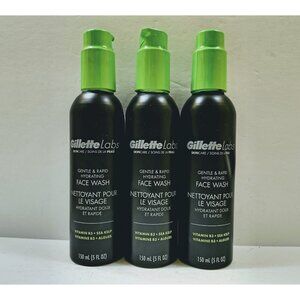 Gillette Labs Skincare Face Wash, Vitamin B3+ Sea Kelp, 5 fl oz each, 3 pk